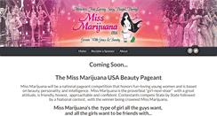 Desktop Screenshot of missmarijuana.com